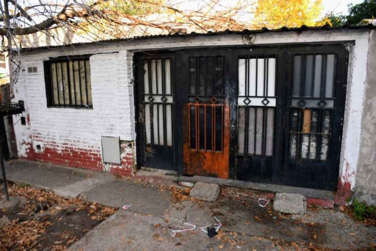 El lugar del homicidio en Ana María Zeno al 2200. Marcelo Manera.