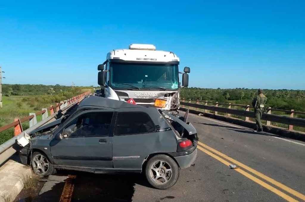 La imagen refleja la gravedad del siniestro. Gentileza.