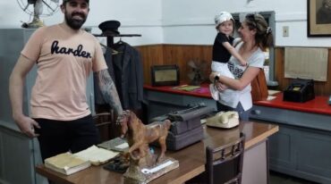 'El museo estuvo parado desde antes de la pandemia. Los edificios centenarios si no tienen el mantenimiento adecuado empiezan a deteriorarse. Junto a Viviana Gorosito y Marisa Layana