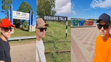 Bruno recorre los pueblos y comparte sus tradiciones por Tik Tok.