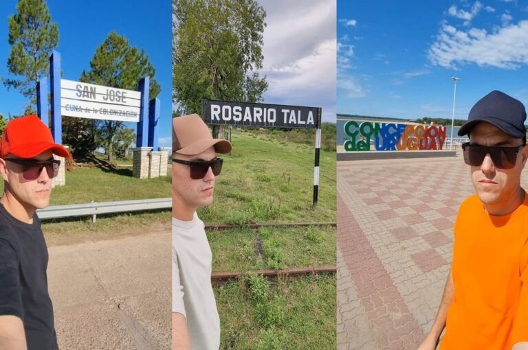Bruno recorre los pueblos y comparte sus tradiciones por Tik Tok.
