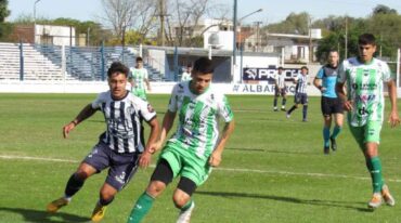 Los verdiblancos ganaron en Lincoln (Buenos Aires). Gentileza.