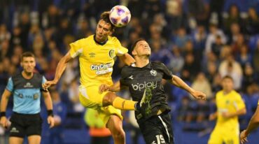 Los canallas empataron con los velezanos en el José Amalfitani. Gentileza: prensa Rosario Central.