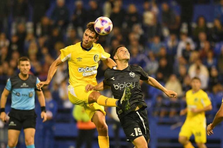 Los canallas empataron con los velezanos en el José Amalfitani. Gentileza: prensa Rosario Central.