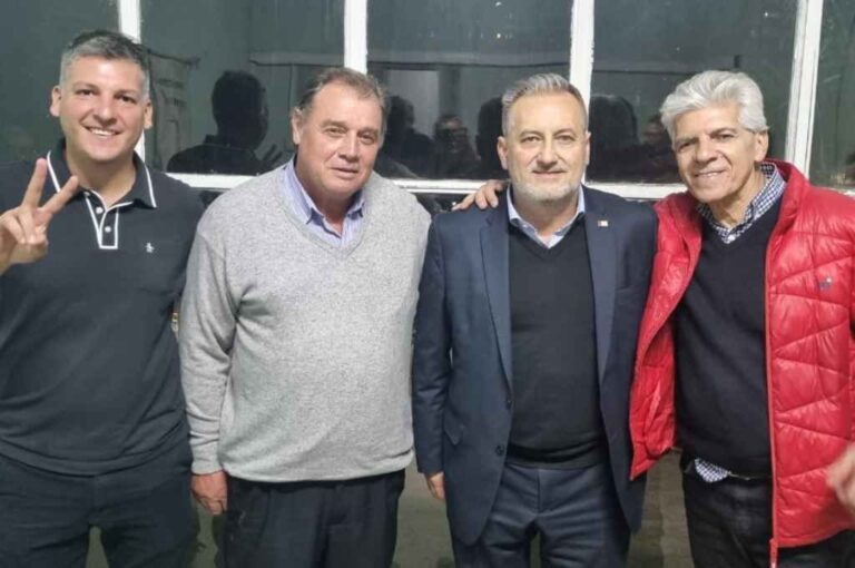 Marcelo Lewandowski junto a José Baucero. Gentileza.