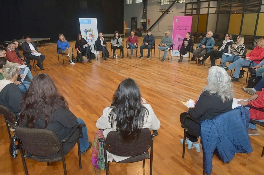 Representantes de las áreas de Cultura se reunieron en La Vieja Usina