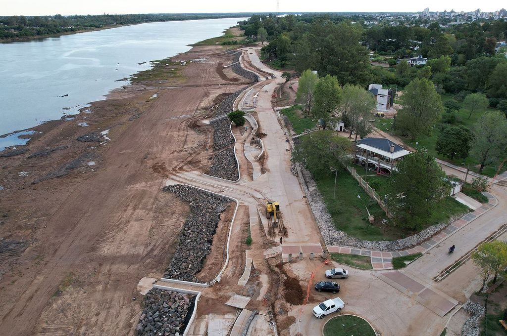 Una millonaria inversión está cambiando la cara a una zona característica de Concordia.