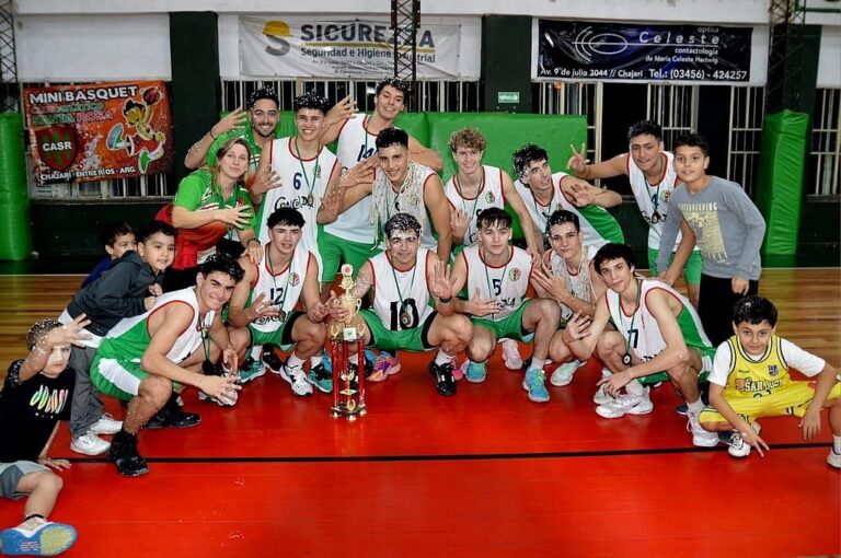 Los chicos de Concordia festejan otro campeonato en U17.