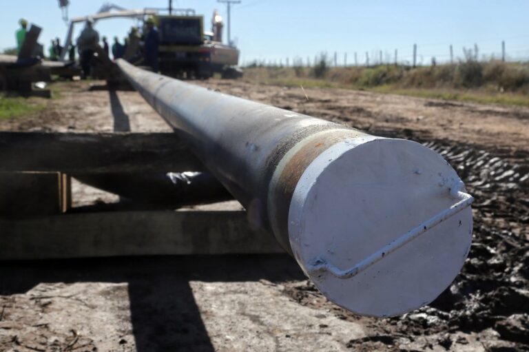 La obra está en marcha y esperan terminarla antes de fin de año. Gobierno de la Provincia