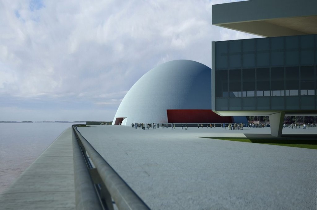 Se trata de un conjunto de 20 mil metros cuadrados compuesto por un centro de exposiciones