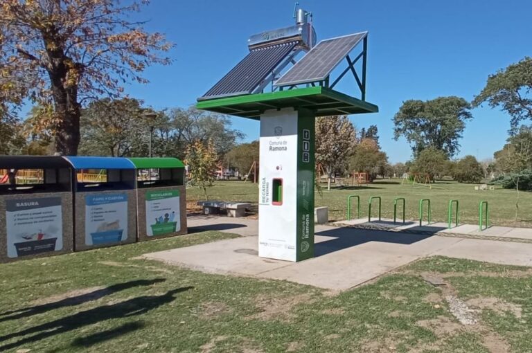 Ramona avanza en su gestión "verde". Archivo