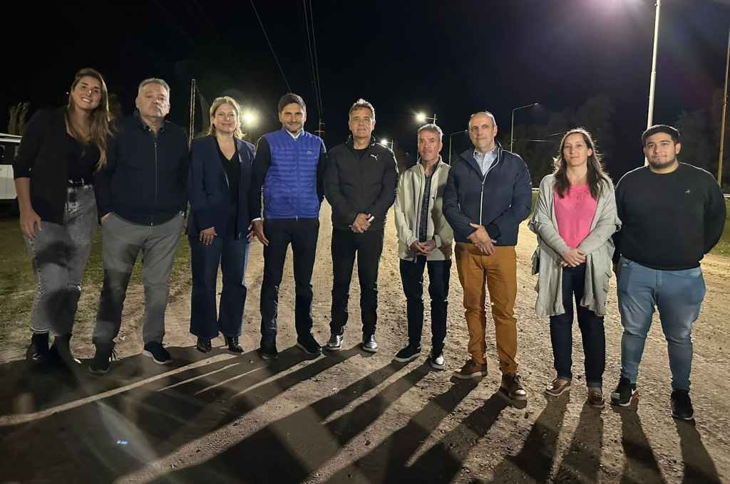 Real estuvo junto a Maximiliano Pullaro y José Corral. Gentileza.