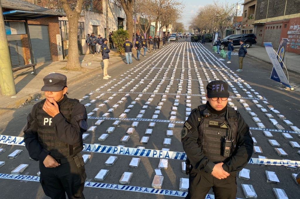 Los más de 1.600 kilos de cocaína habían sido encontrados en 2022 en un galpón ubicado en Génova al 2400