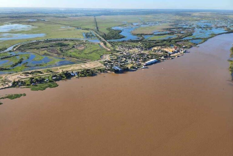 El nivel del río bajará levemente en los próximos días en Reconquista y en el resto de la costa santafesina. Archivo.