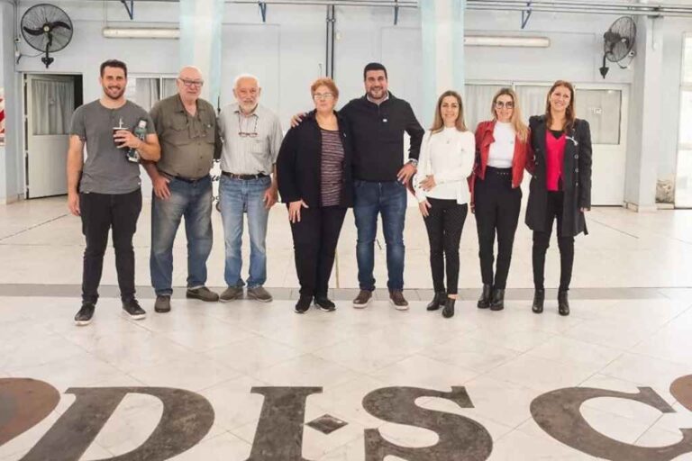 Cleri visitó la sede CO.DIS.CO. Gentileza.