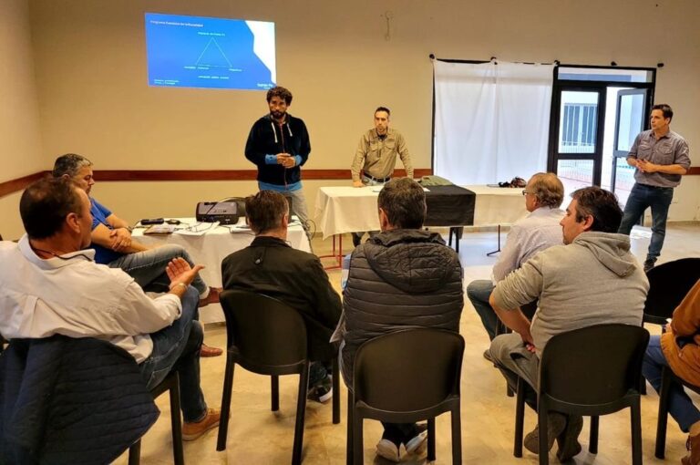 'Se trata de una obra muy importante para el sector productivo de toda una región. Además de mejorar la conectividad con dos rutas troncales de la provincia. Ahora sólo resta firmar el convenio para poder concretar una obra histórica para San Jerónimo del Sauce'. Gentileza