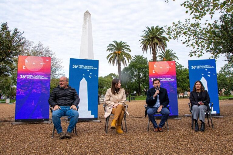 La presentación se realizó en Plaza Urquiza