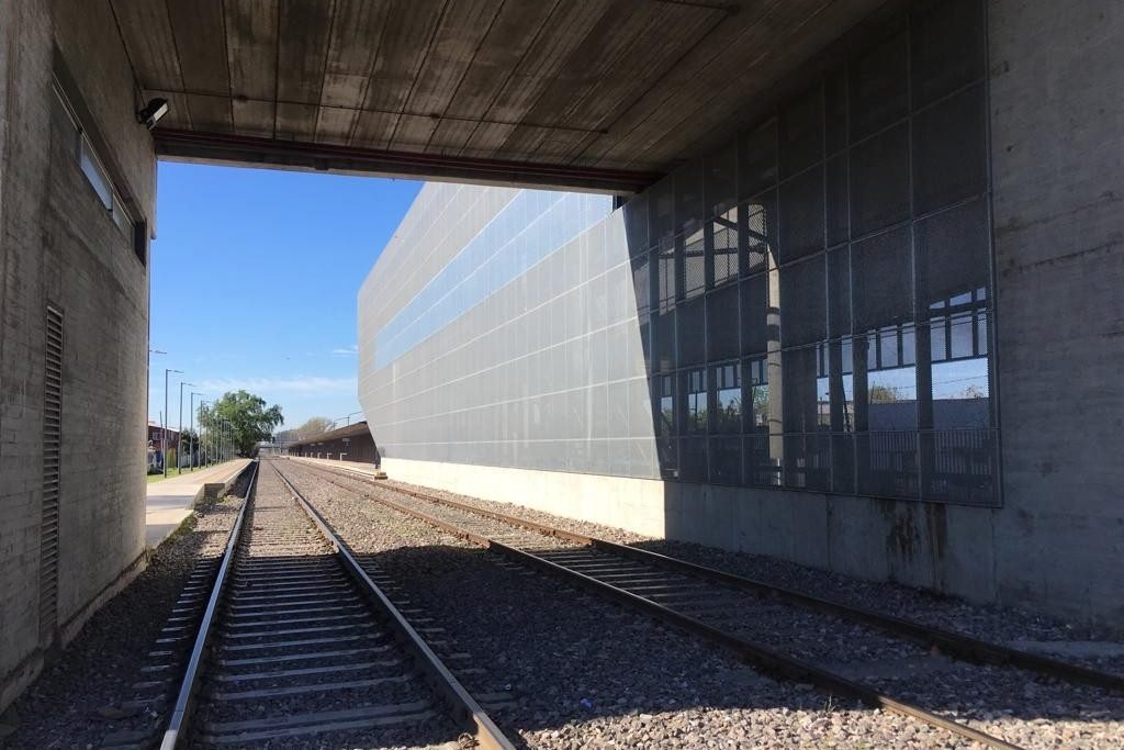 La estación está en malas condiciones. Archivo.