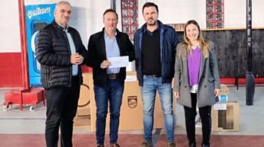 Esta oportunidad fue propicia para que el senador Calvo junto a su equipo