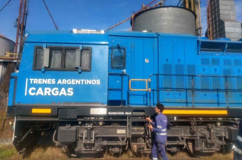 El atacante dañó la formación con sus disparos. Gentileza.