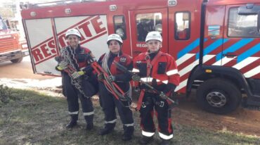 En el último tiempo se han sumado más mujeres al cuartel de bomberos voluntarios de Chajarí.
