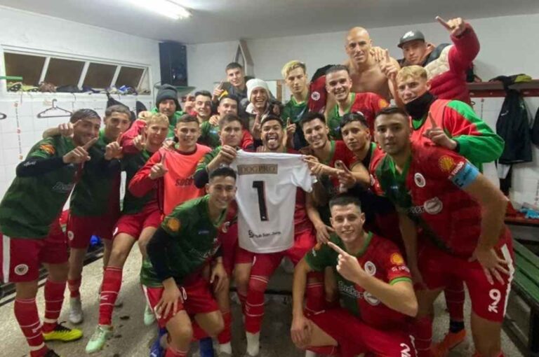 San Jorge bajó al líder e invicto Americano en un partido dramático. Gentileza.