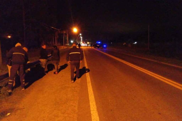 El accidente se produjo la ruta 11