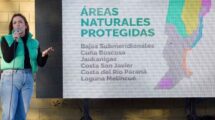 La diputada De Ponti presentó un plan ambiental estratégico para la provincia. Gentileza.
