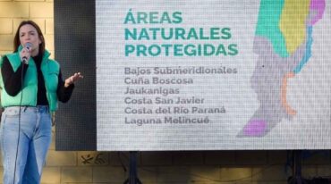 La diputada De Ponti presentó un plan ambiental estratégico para la provincia. Gentileza.