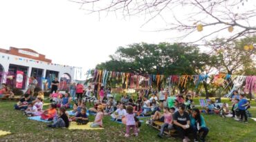 Los festejos se centraron en la plaza Alemania