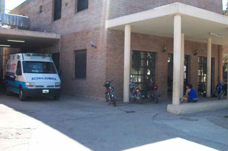 La madre de la mujer fallecida quedó internada en el hospital Gamen. Archivo.