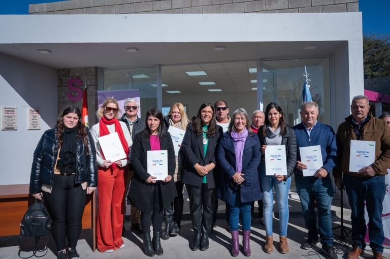 Marinaro encabezó el acto. Gentileza