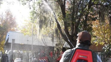 Esta jornada durará cuatro meses y contempla siete zonas de la ciudad de Funes. Gentileza