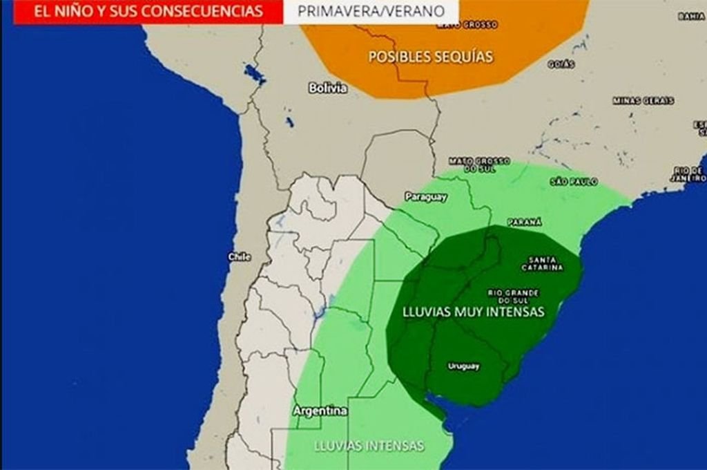 Se anticipan lluvias fuera de lo normal