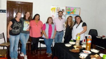 Para celebrar los cinco años de La Casita se realizó una radio abierta en el edificio del Paseo de la Estación