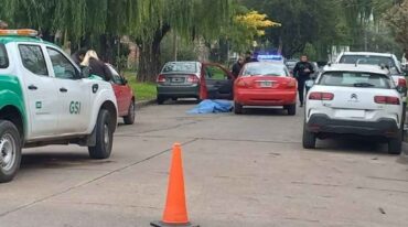 Los vecinos de la zona y otros automovilistas fueron los primeros que dieron aviso. Gentileza.