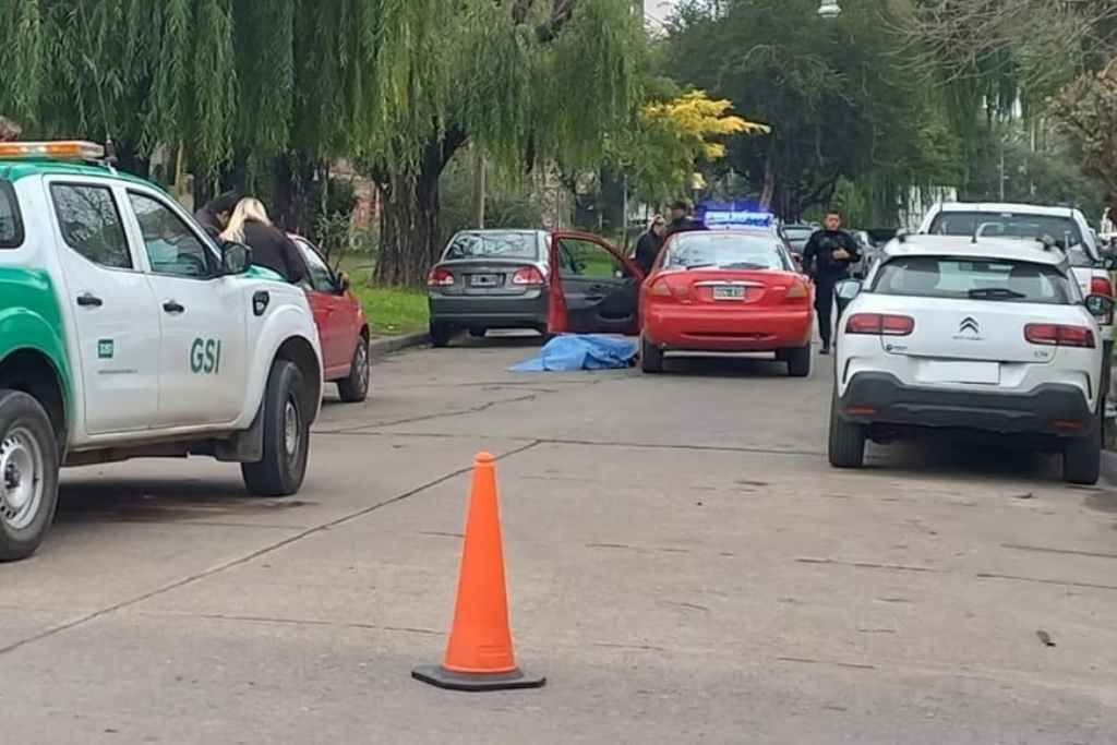 Los vecinos de la zona y otros automovilistas fueron los primeros que dieron aviso. Gentileza.