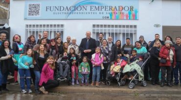 Inauguración de la nueva sede de la Fundación Emperador en la ciudad de Rosario. Gentileza