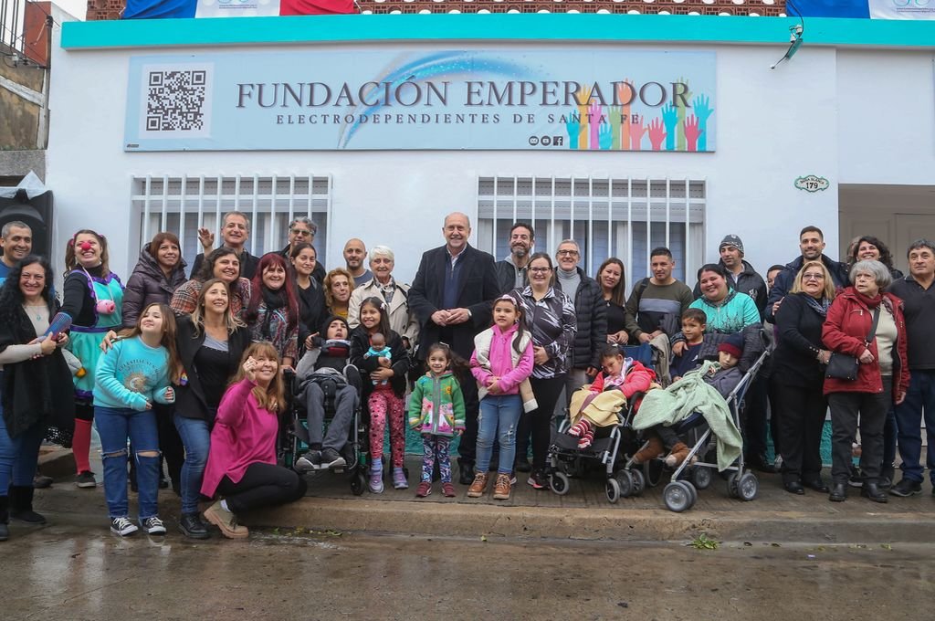 Inauguración de la nueva sede de la Fundación Emperador en la ciudad de Rosario. Gentileza