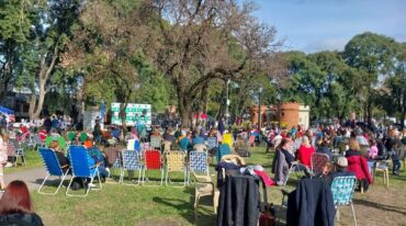 La segunda edición de la peña tuvo una gran participación de público. Nicolás García