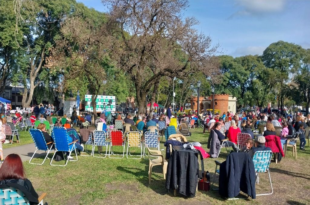 La segunda edición de la peña tuvo una gran participación de público. Nicolás García