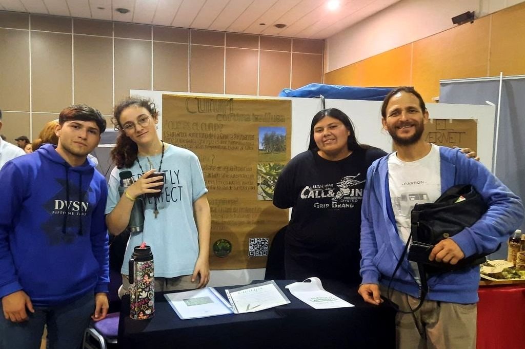 Alumnos de la Escuela de Formación Agroecológica