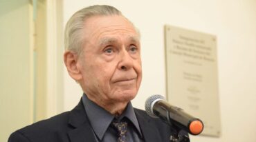 El arquitecto Moliné fue homenajeado por el Concejo Municipal de Rosario. Gentileza.