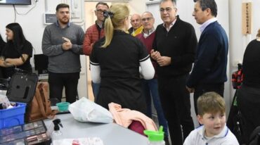 Castellano resaltó que el Centro de Formación Profesional es "una cuna de trabajo y de generación de empleo ya que son 600 personas las que hoy están aprendiendo un oficio en este lugar y