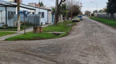 'Ese sector cuenta con un buen ripio