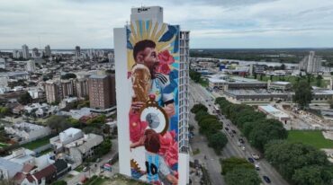 La obra ya superó el 50% de avance. Fernando Nicola