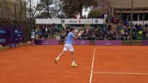 Lóndero triunfó en el singles masculino. Mirador Provincial.