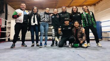 Las representantes de la FEB dijeron presente en la localidad santafesina de Zavalla. Mariela Santini