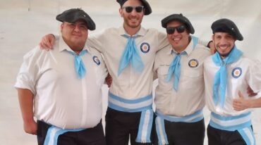 Muchaaaachos... El equipo argentino buscará otro gran desempeño en el Panamericano de Asadores. No falta la presencia santafesina. gentileza