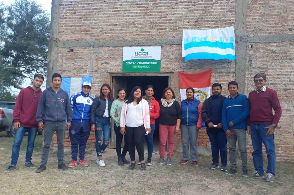 Muchos de los jóvenes participantes se reunieron en Fortín Charrúa la semana pasada. Mirador Provincial.